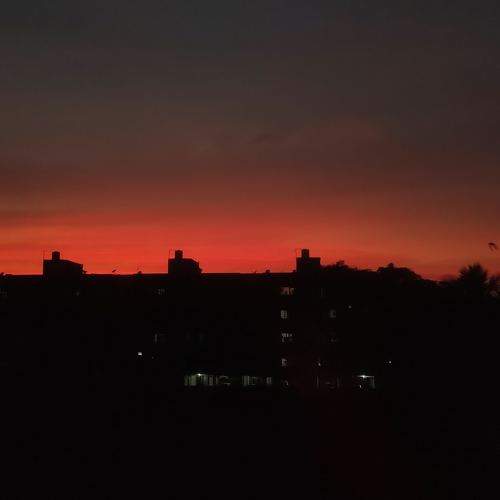 Rooftop sunset