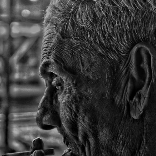 The old man.