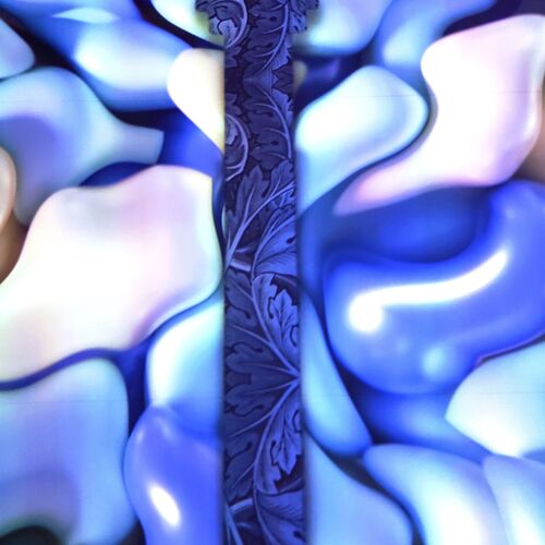 blue tree