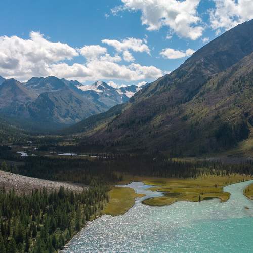Мультинские озёра, республика Горный Алтай \\ Multinsky lakes, Republic of Mountain Altai