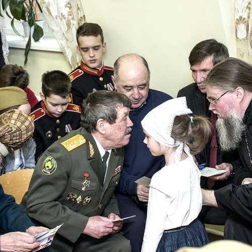 Поздравление ветеранов