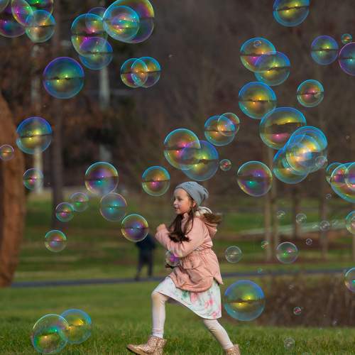 Bubble Girl in a Multiverse