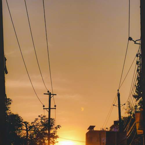 Walking towards the sun