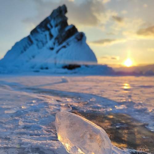 Волшебный лёд Байкала. /Magic ice of Baikal