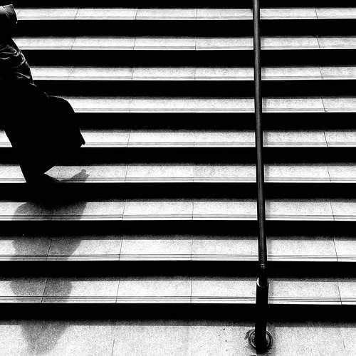 Woman in geometry