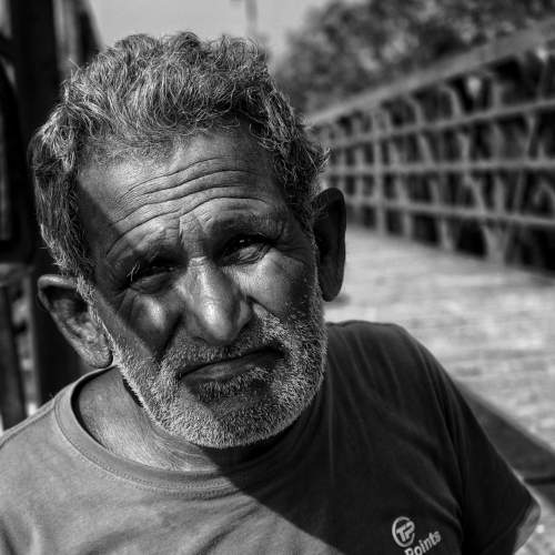 The old man.