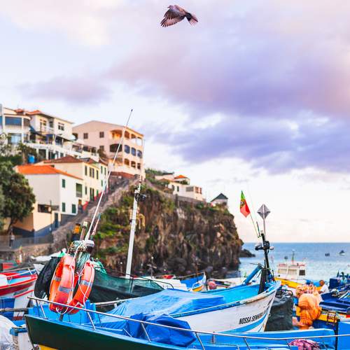 Fishing village in Madeira