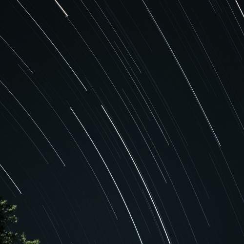 Creating art through motion with long exposure
