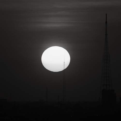 City sunset