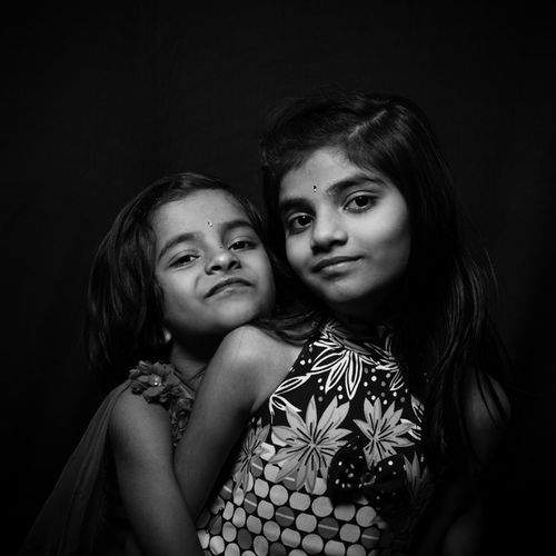 cheerful girls