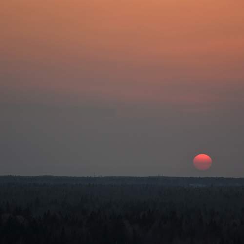 Красная Луна.