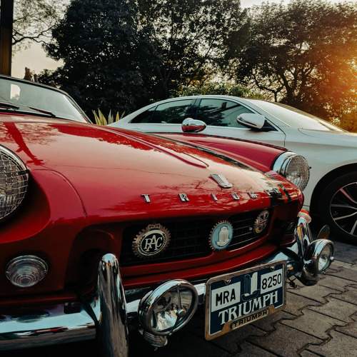 The vintage car expo in tata steel
