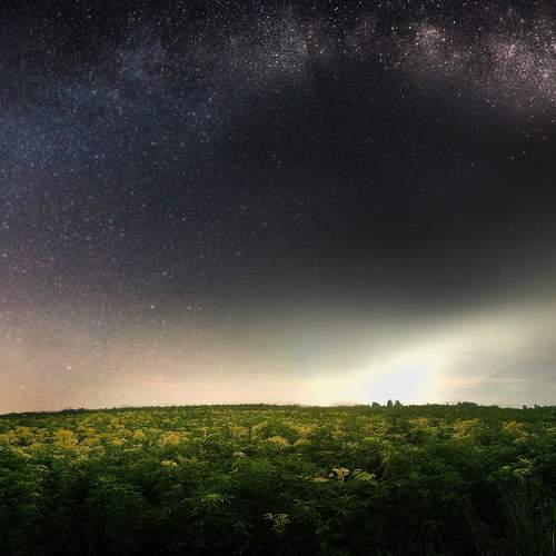 The summer Milky way arch