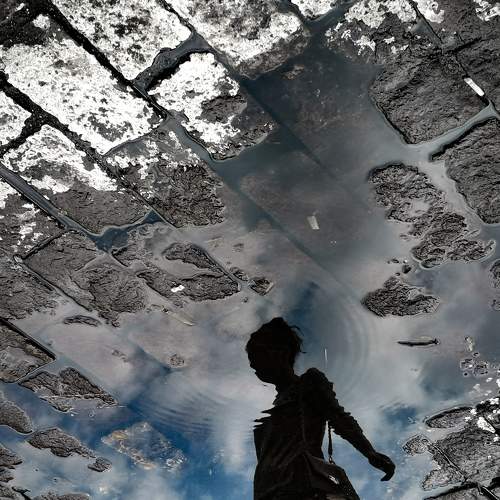 Shadow in the sky