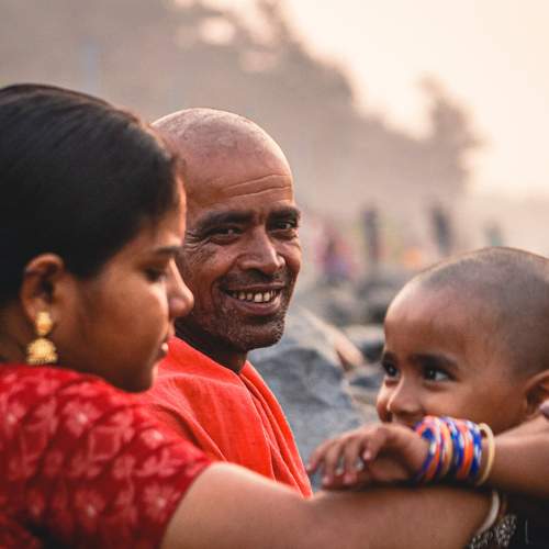 Emotion of a father