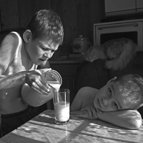 Утро в деревне