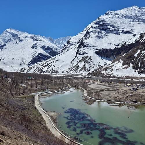 Sissu,Himachal Pradesh, India