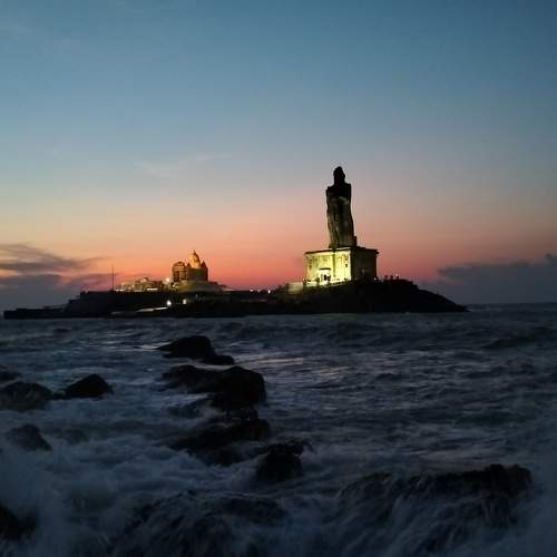 Sunrise at Kanyakumari