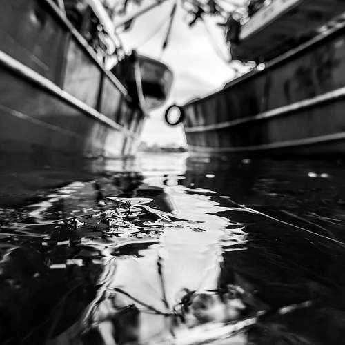 Reflection   #lake #boat