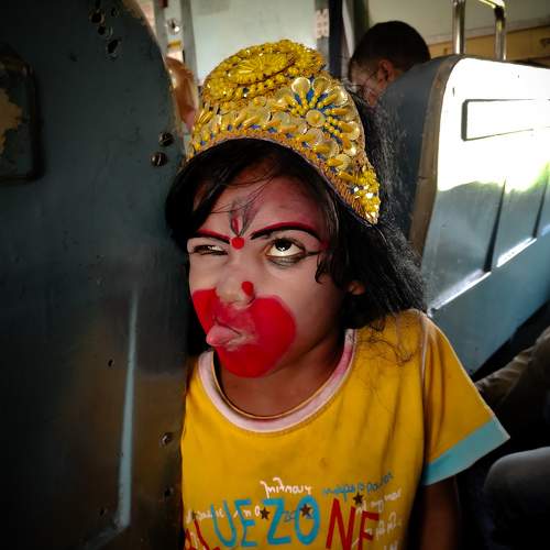 Little naughty goddess Kali