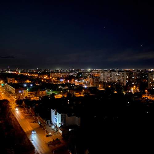 Дыхание ночного города