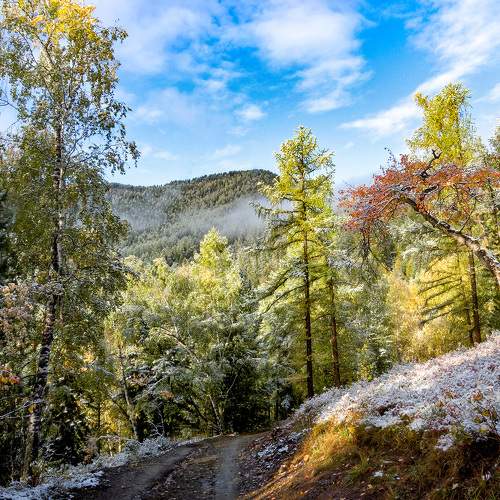 Утро на перевале