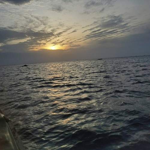 The sea and the sky