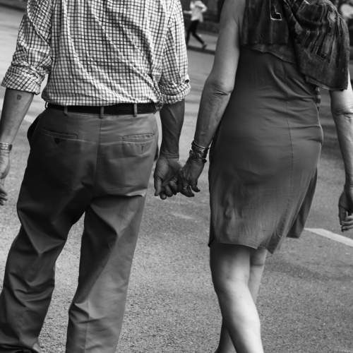 Holding hands through eternal