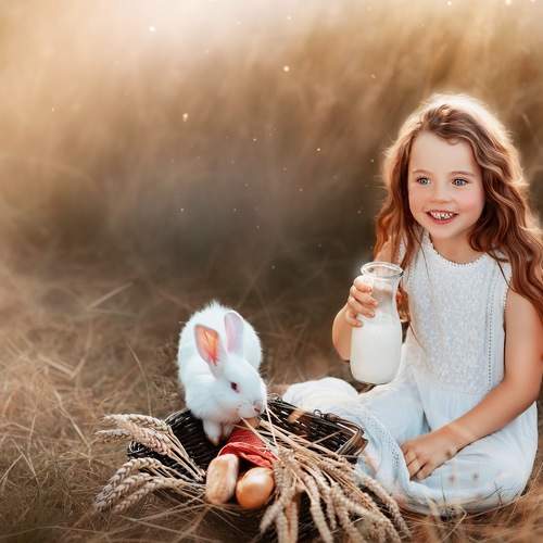 an afternoon in the wheat field