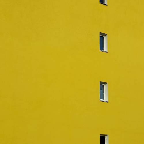 Yellow and four windows