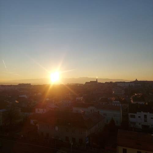 Rasarit din Sibiu