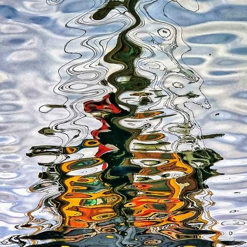 Symphony of a boat and nature