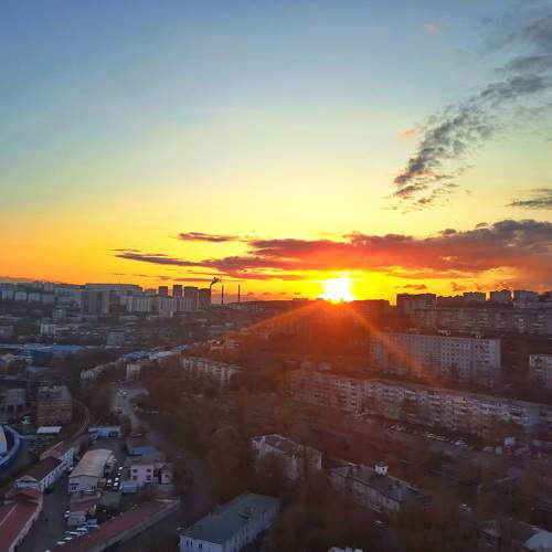 Рассвет во Владивостоке