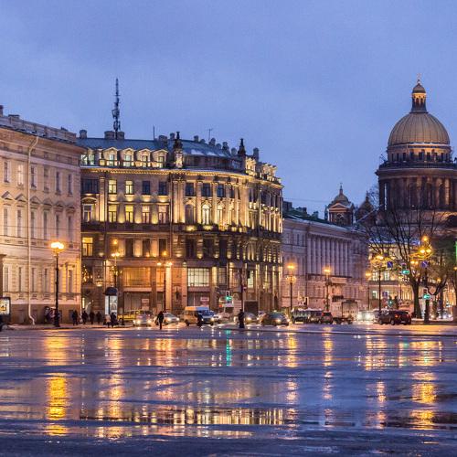 Мокрый Санкт-Петербург