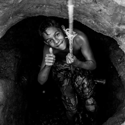 Miner boy