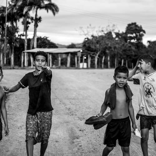 Venezuelan mining children
