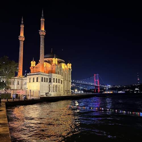 Ortakoy mosque by the Bosphorus