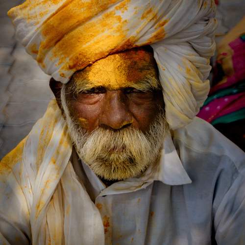 Male Portrait at Shree Vithhal Birdev Yatra, Pattankodoli
