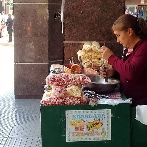 Garrapiñadas callejera