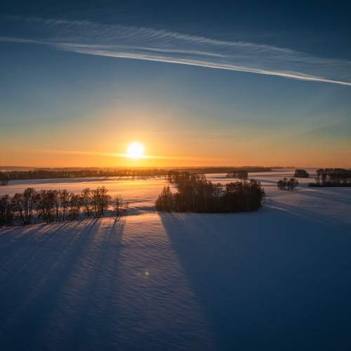 Зимний закат