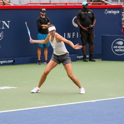 Maria Sharapova in action