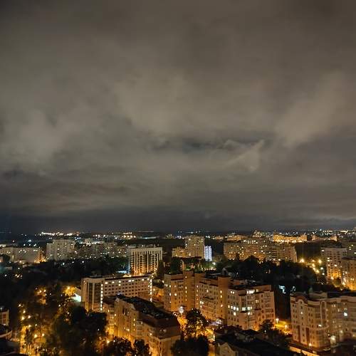 Самолёт в небе...