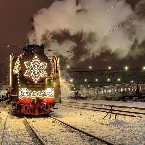 Новогодний поезд