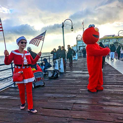 New Celebration at Santa Monica Pier