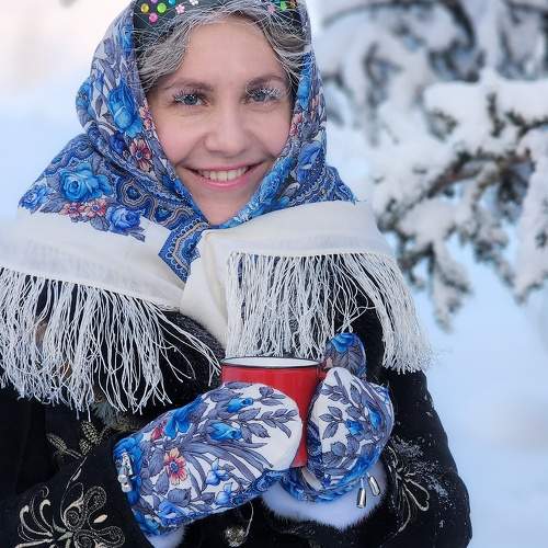 Русская красавица, Настенька!