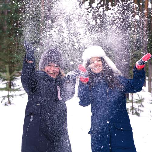 Снежный дождь