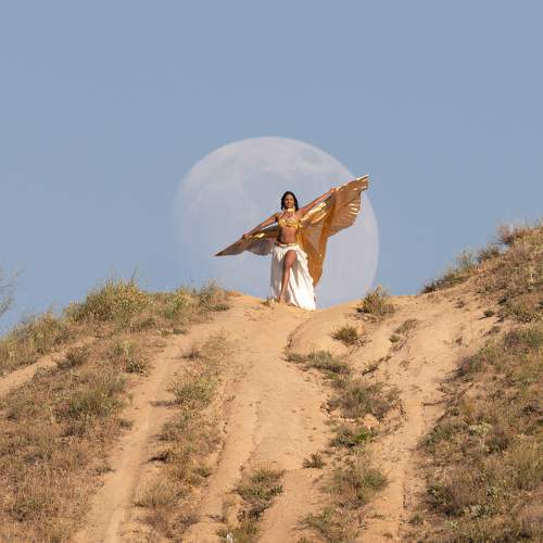 Bellydancer moon