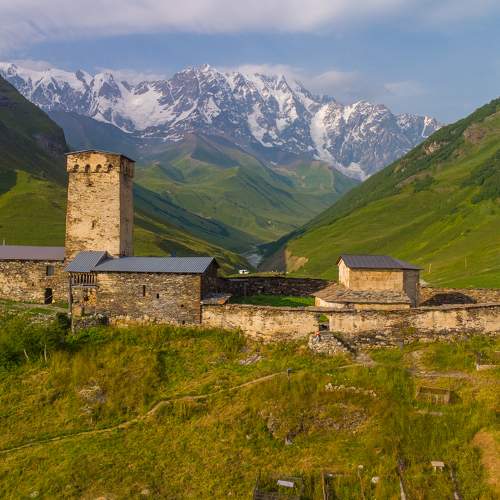 Деревня Ушгули, Грузия