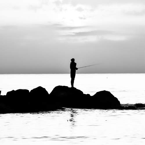 Relajando pescando