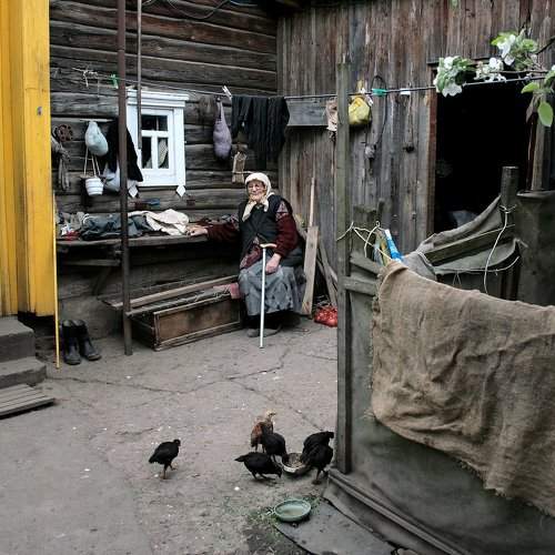 Бабушка и весна